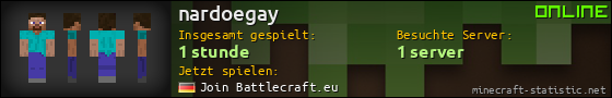 Benutzerleisten 560x90 für nardoegay