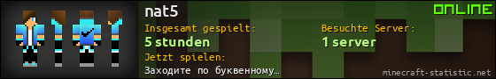 Benutzerleisten 560x90 für nat5