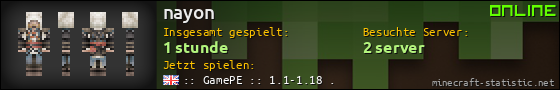 Benutzerleisten 560x90 für nayon