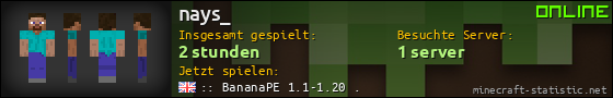 Benutzerleisten 560x90 für nays_
