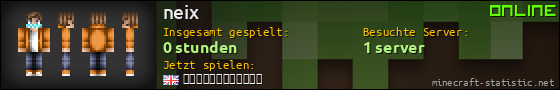 Benutzerleisten 560x90 für neix
