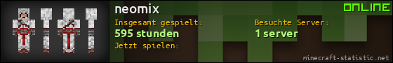 Benutzerleisten 560x90 für neomix