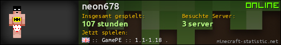 Benutzerleisten 560x90 für neon678