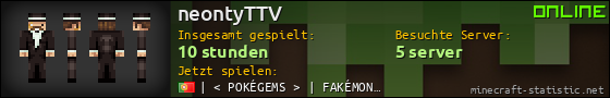 Benutzerleisten 560x90 für neontyTTV