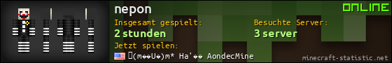 Benutzerleisten 560x90 für nepon