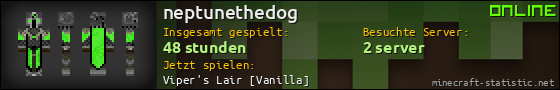 Benutzerleisten 560x90 für neptunethedog