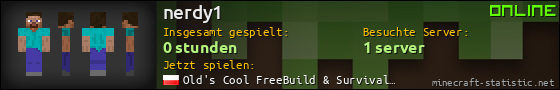 Benutzerleisten 560x90 für nerdy1