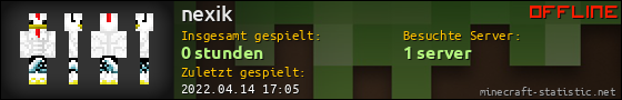 Benutzerleisten 560x90 für nexik