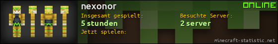 Benutzerleisten 560x90 für nexonor