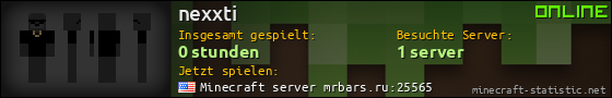 Benutzerleisten 560x90 für nexxti