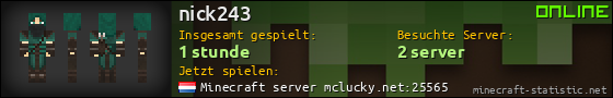 Benutzerleisten 560x90 für nick243