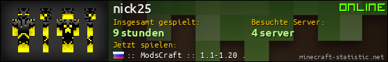 Benutzerleisten 560x90 für nick25