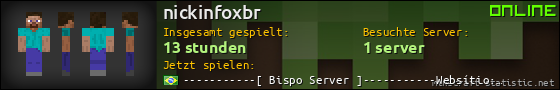 Benutzerleisten 560x90 für nickinfoxbr