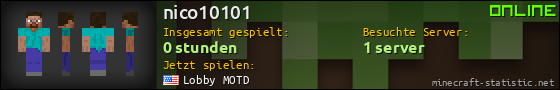 Benutzerleisten 560x90 für nico10101
