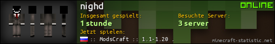 Benutzerleisten 560x90 für nighd