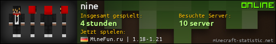 Benutzerleisten 560x90 für nine
