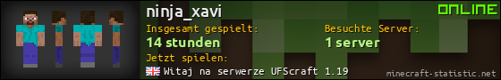 Benutzerleisten 560x90 für ninja_xavi