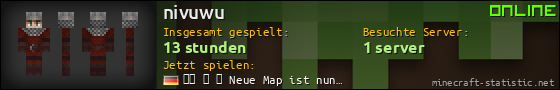 Benutzerleisten 560x90 für nivuwu