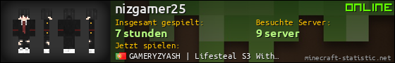 Benutzerleisten 560x90 für nizgamer25