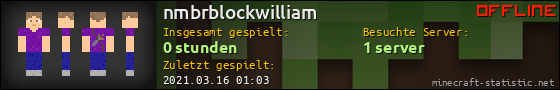 Benutzerleisten 560x90 für nmbrblockwilliam