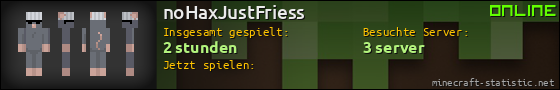 Benutzerleisten 560x90 für noHaxJustFriess