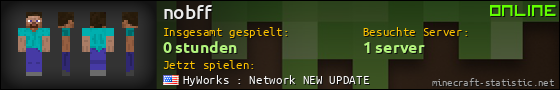 Benutzerleisten 560x90 für nobff