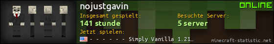 Benutzerleisten 560x90 für nojustgavin