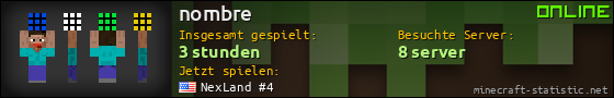 Benutzerleisten 560x90 für nombre