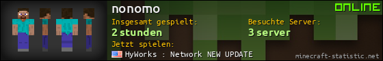 Benutzerleisten 560x90 für nonomo