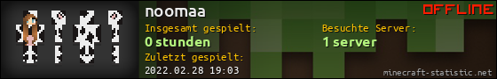 Benutzerleisten 560x90 für noomaa