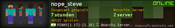Benutzerleisten 560x90 für nope_steve
