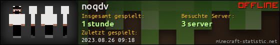 Benutzerleisten 560x90 für noqdv