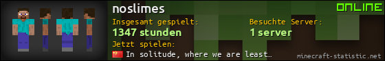 Benutzerleisten 560x90 für noslimes