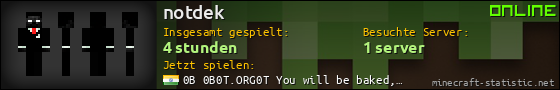 Benutzerleisten 560x90 für notdek