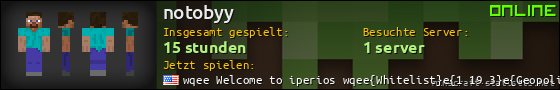 Benutzerleisten 560x90 für notobyy