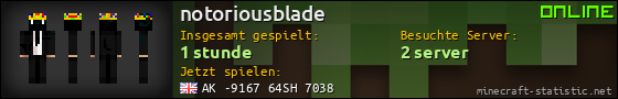 Benutzerleisten 560x90 für notoriousblade