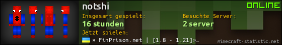 Benutzerleisten 560x90 für notshi
