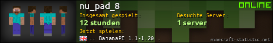 Benutzerleisten 560x90 für nu_pad_8