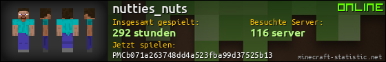 Benutzerleisten 560x90 für nutties_nuts