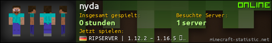 Benutzerleisten 560x90 für nyda