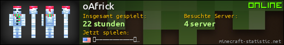 Benutzerleisten 560x90 für oAfrick