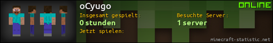 Benutzerleisten 560x90 für oCyugo