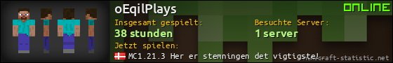 Benutzerleisten 560x90 für oEqilPlays