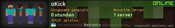 Benutzerleisten 560x90 für oKick