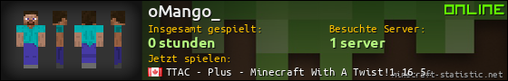 Benutzerleisten 560x90 für oMango_