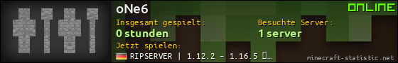 Benutzerleisten 560x90 für oNe6