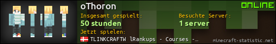 Benutzerleisten 560x90 für oThoron