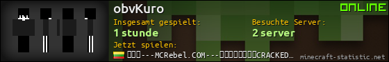 Benutzerleisten 560x90 für obvKuro