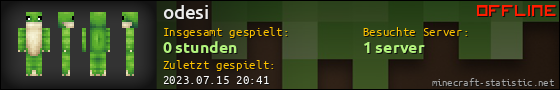 Benutzerleisten 560x90 für odesi