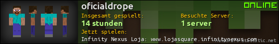 Benutzerleisten 560x90 für oficialdrope